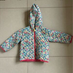 Baby Boden quilted flower jacket